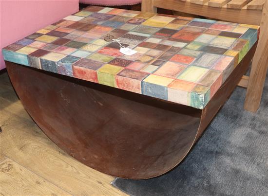 Debora Antonello, An Italian rocking coffee table, dated 2007 W.70cm